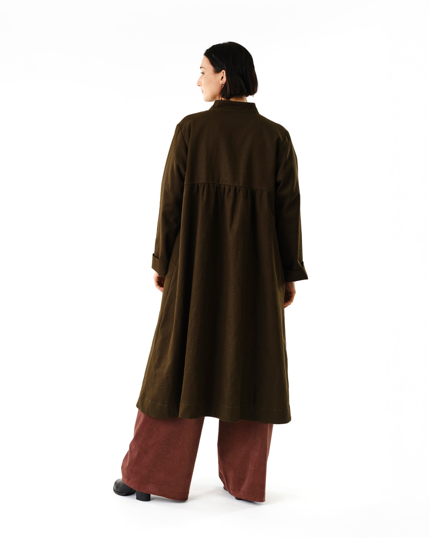 Aterian Coat in Olive