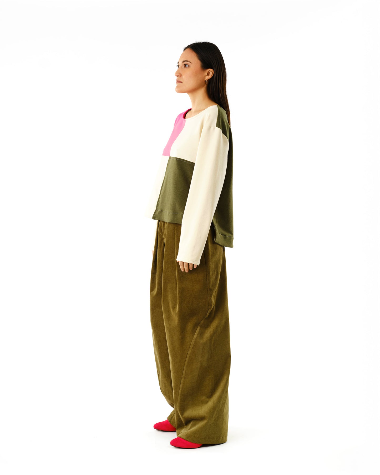 Zorah Pants in Moss