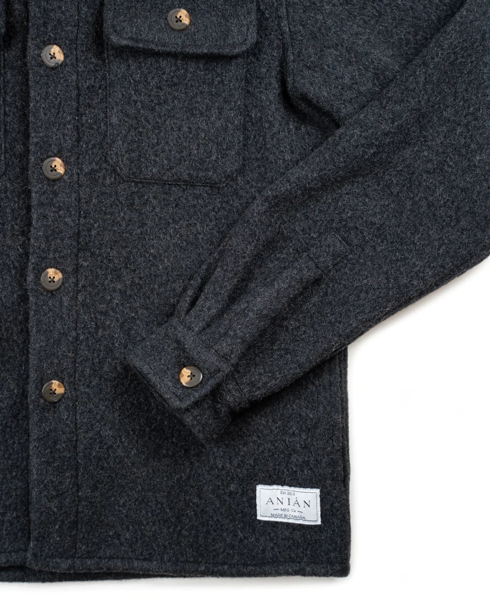 The Field Coat in Storm