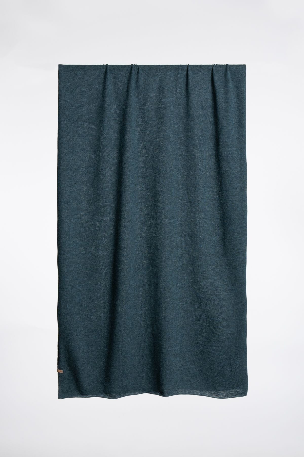 Dinadi Merino Woven Scarf in Dragonfly Green