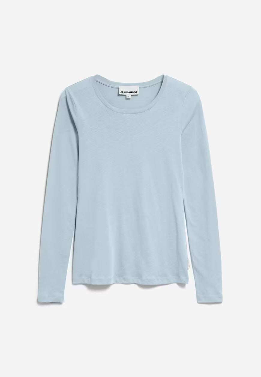 Armedangels - FW24 - Enriccaa Soft in Morning Sky - display front 2