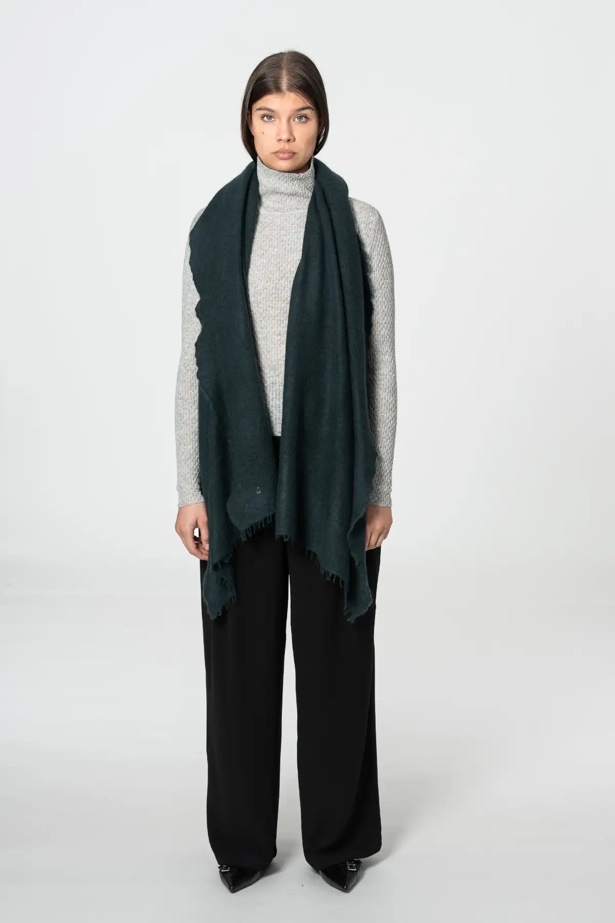 Cashmere Felted Scarf