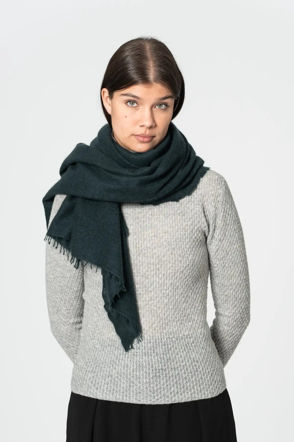 Cashmere Felted Scarf
