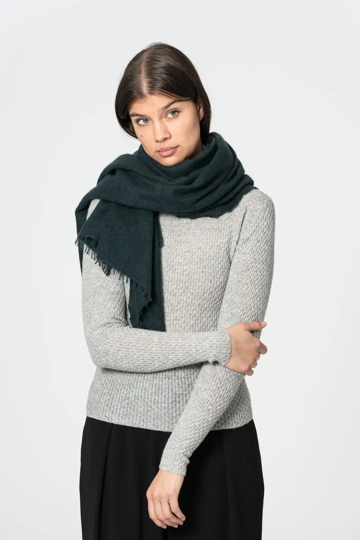 Cashmere Felted Scarf