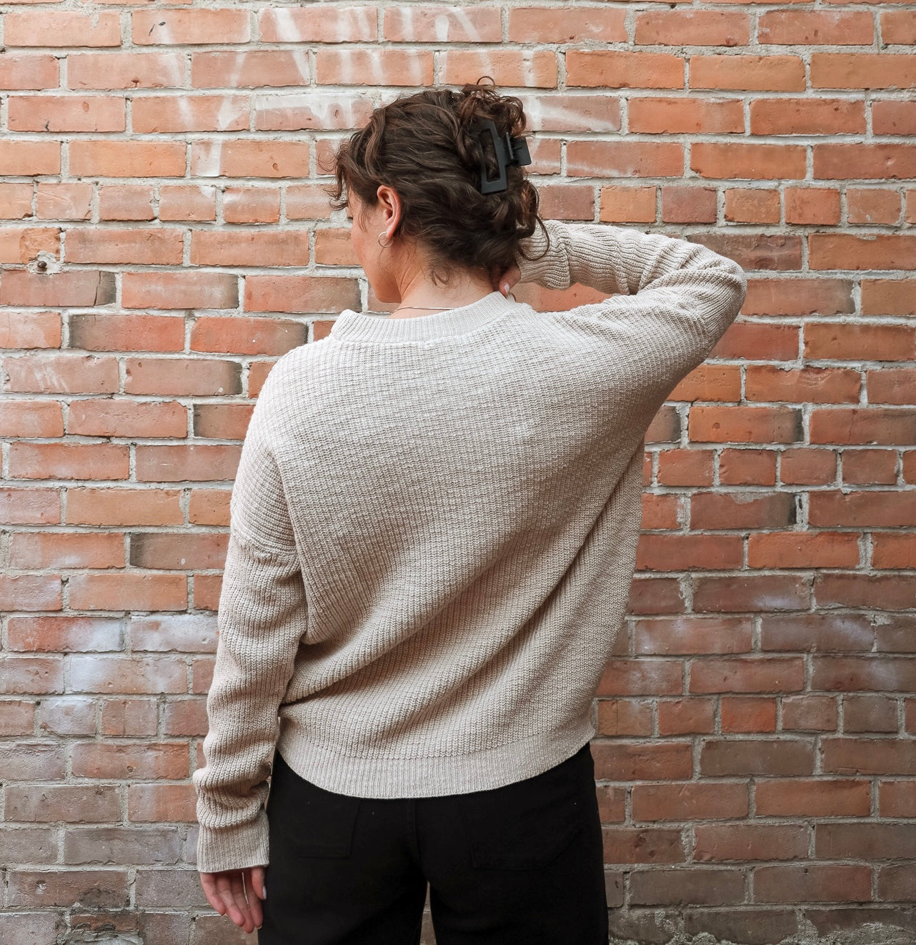 It is Well L.A Fall 23/24 Pull-on Sweater in Natural