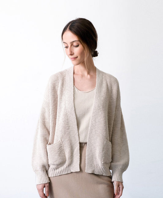 It IS Well L.A Easy Cardigan in Natural