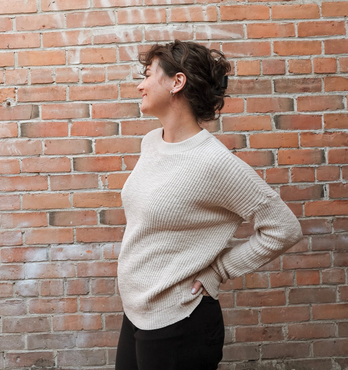 It is Well L.A Fall 23/24 Pull-on Sweater in Natural
