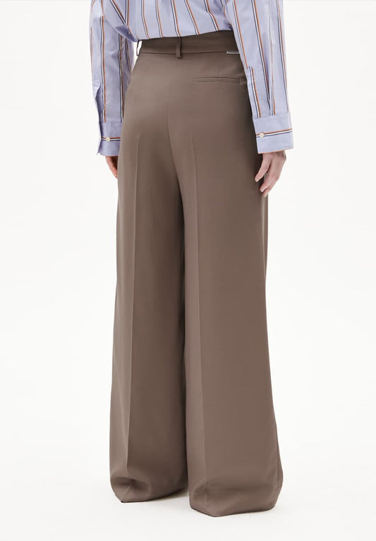 KAAYUA Pants in Walnut Cream - Wide Leg