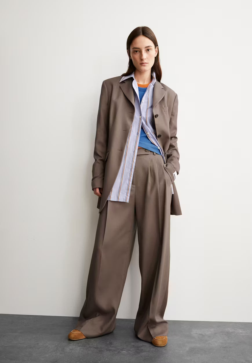 KAAYUA Pants in Walnut Cream - Wide Leg