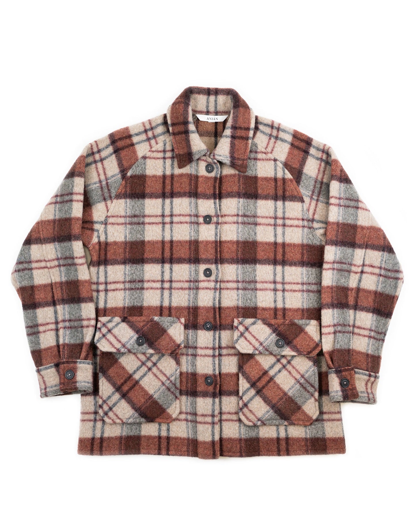 The Georgia Coat Florenzia in Hazel