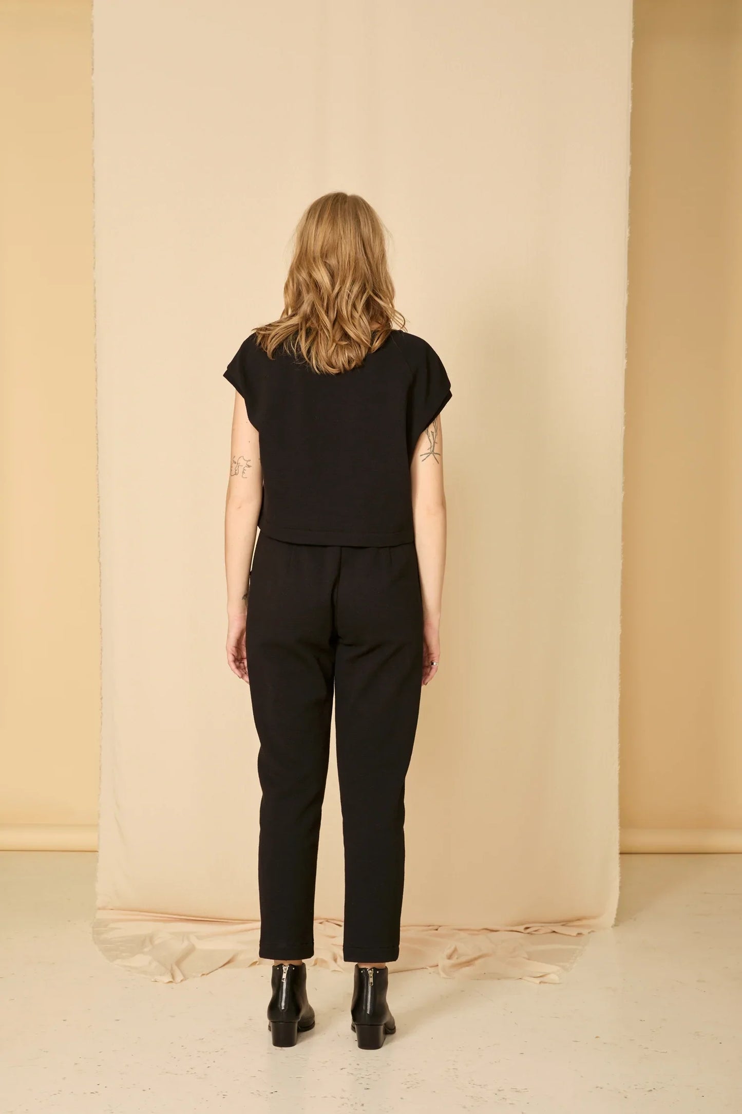 Cokluch Metik Pants in Black Fleece Fall 23/24