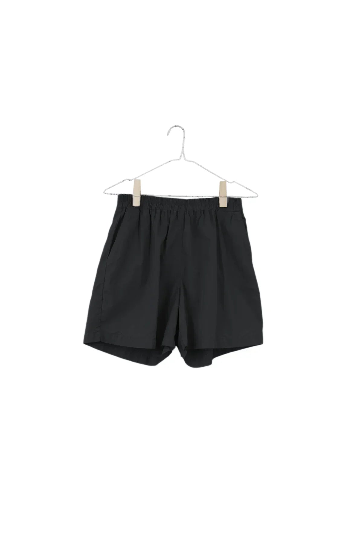 FW23 - It is well L.A Organic Poplin Shorts in Black
