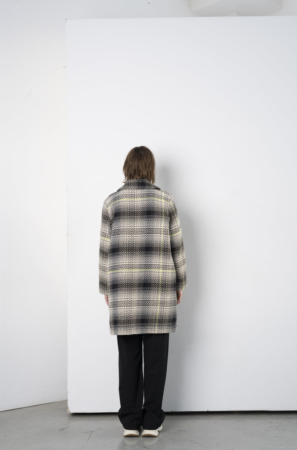 Bodybag by Jude Albert Coat in Dipsyfluo Plaid Fall 23/24