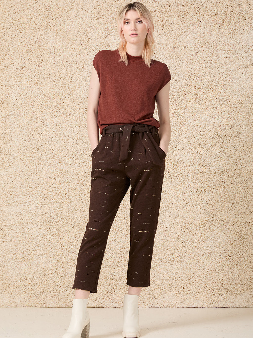 Pat Top in Olympia Chestnut