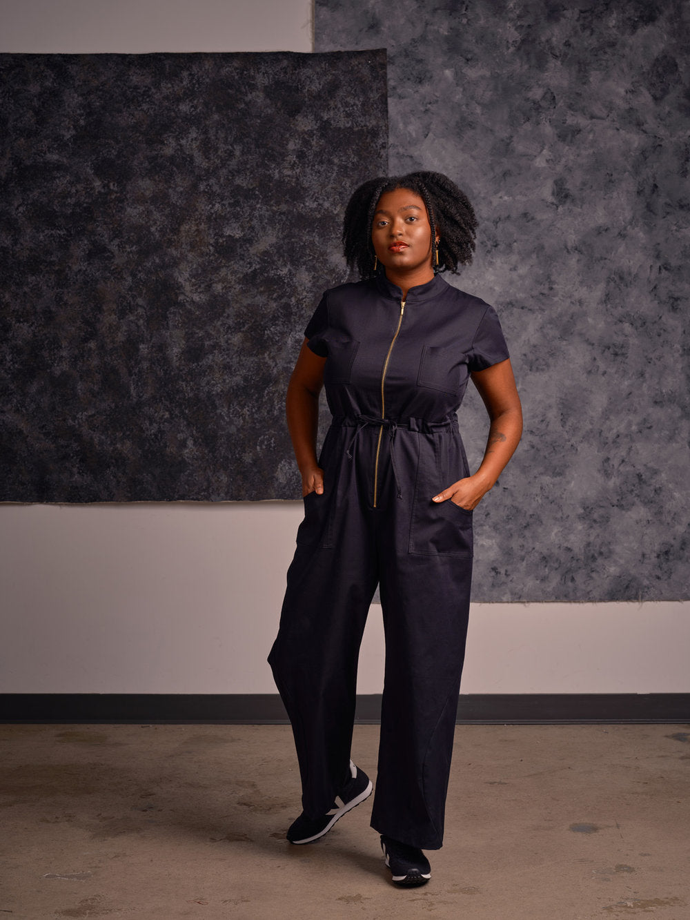 Jennifer Glasgow - Anath Jumpsuit in Black