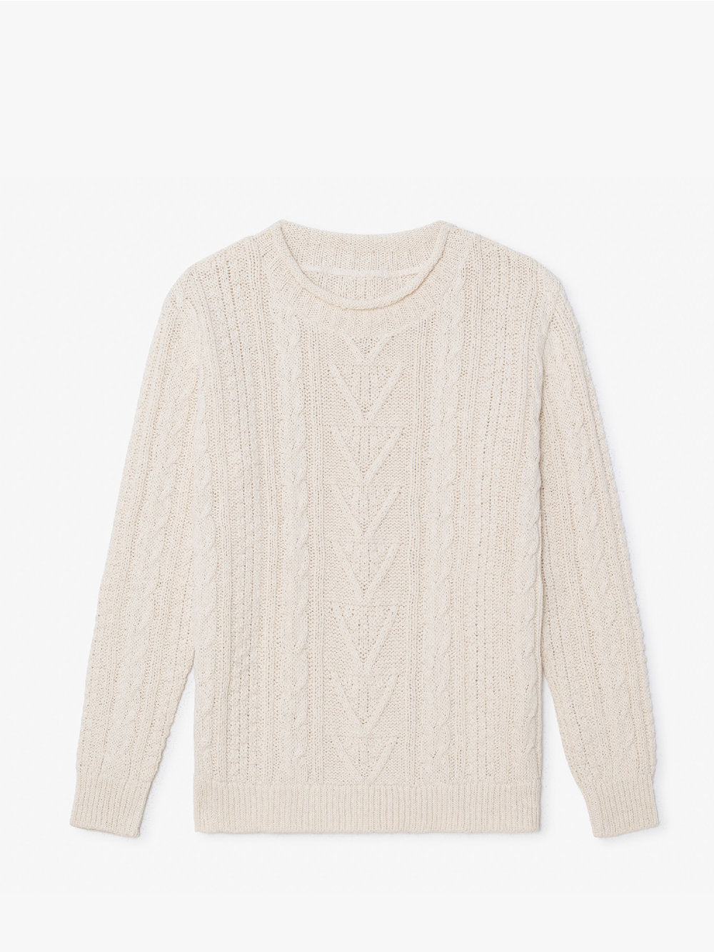 Tweed Sweater in Natural