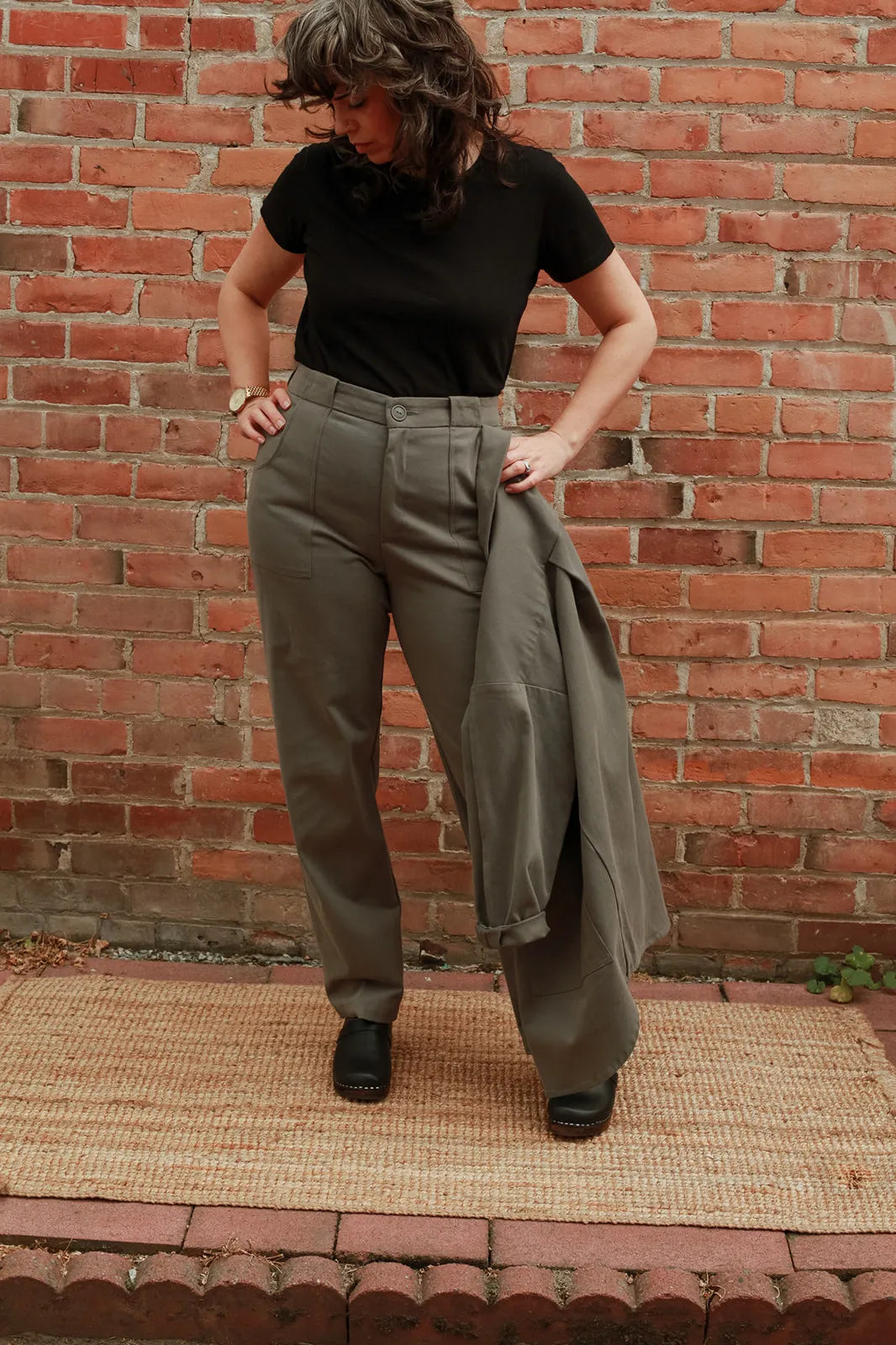 Eve Garvel Fall 23/24 - Joy Pants in Charcoal