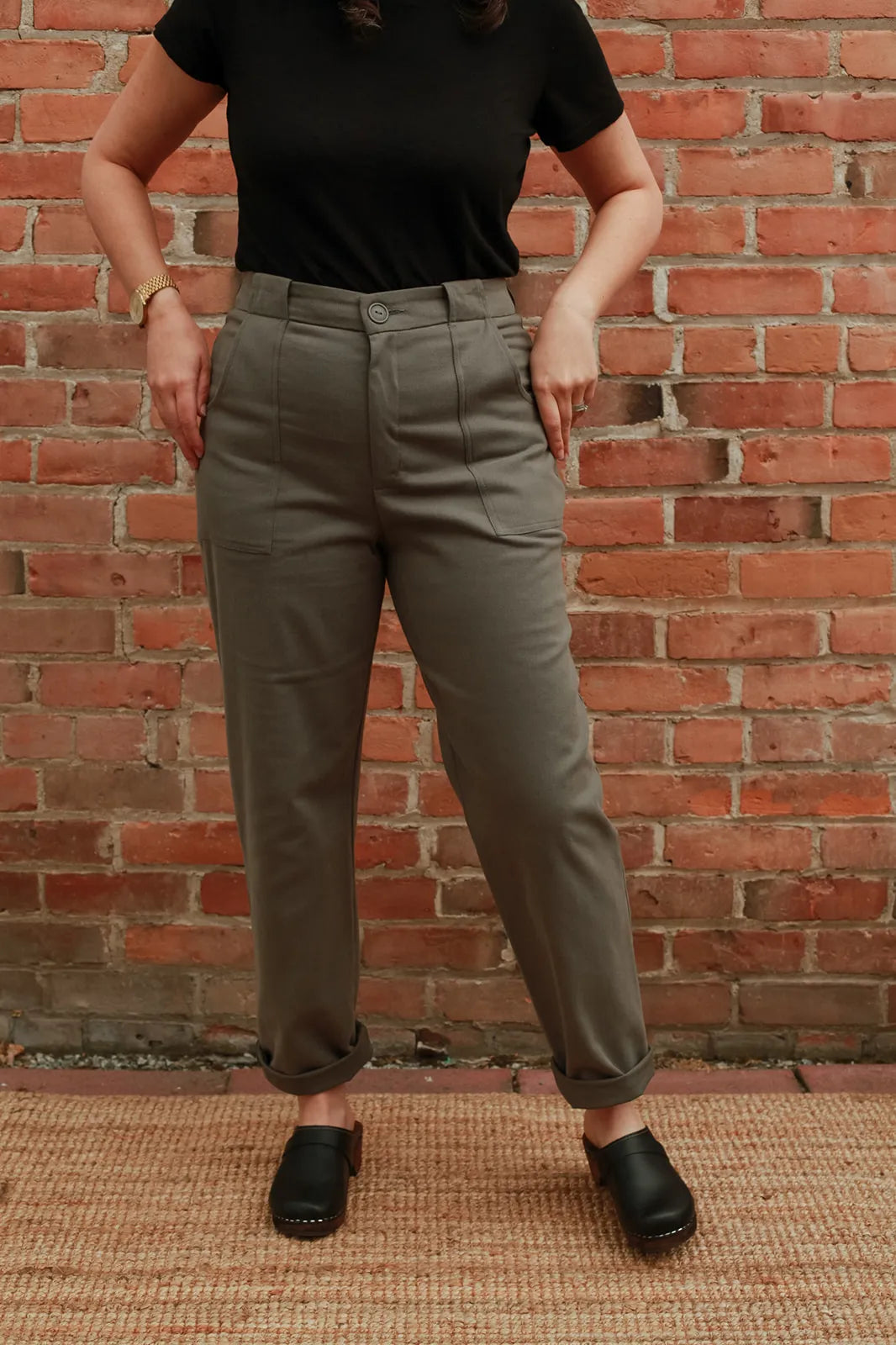 Eve Garvel Fall 23/24 - Joy Pants in Charcoal
