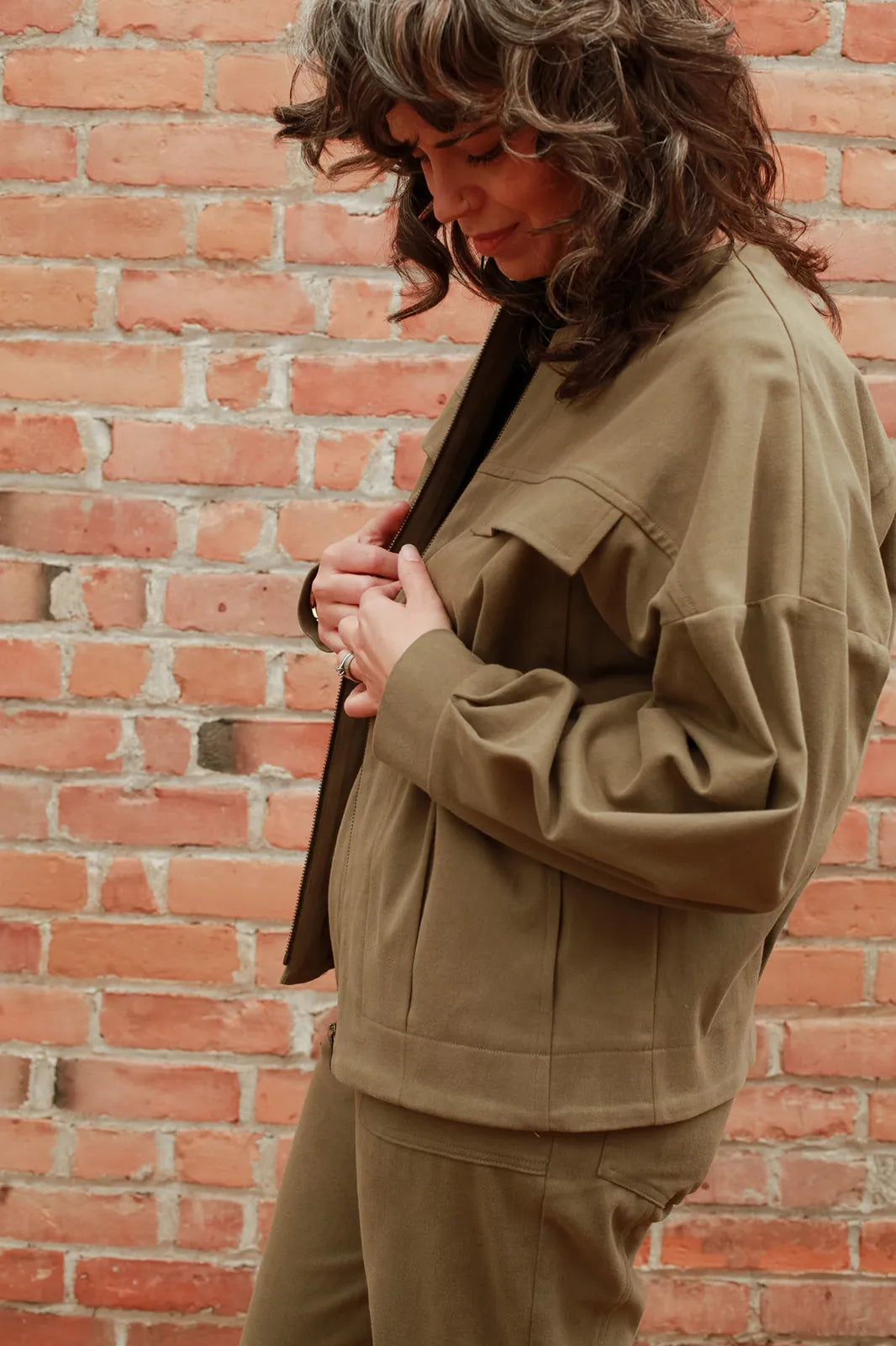Eve Gravel Fall 23/24 - Leon Jacket in Olive