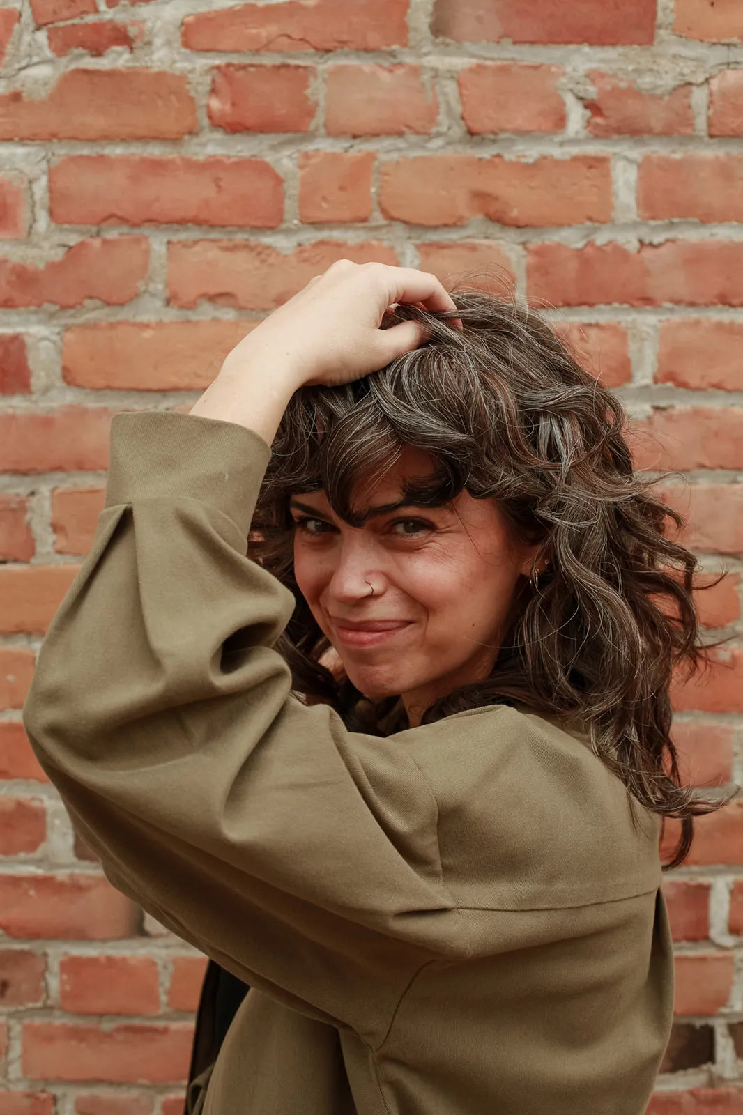 Eve Gravel Fall 23/24 - Leon Jacket in Olive