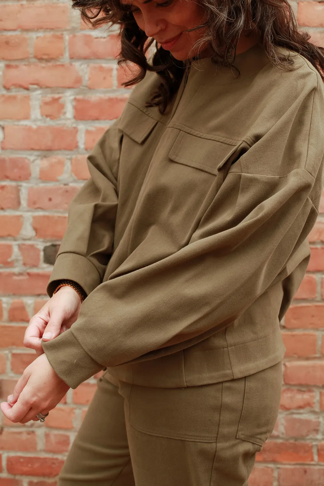 Eve Gravel Fall 23/24 - Leon Jacket in Olive