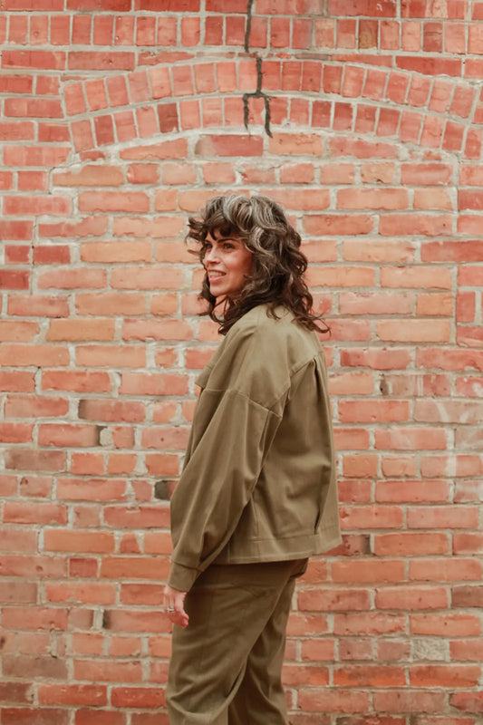 Eve Gravel Fall 23/24 - Leon Jacket in Olive