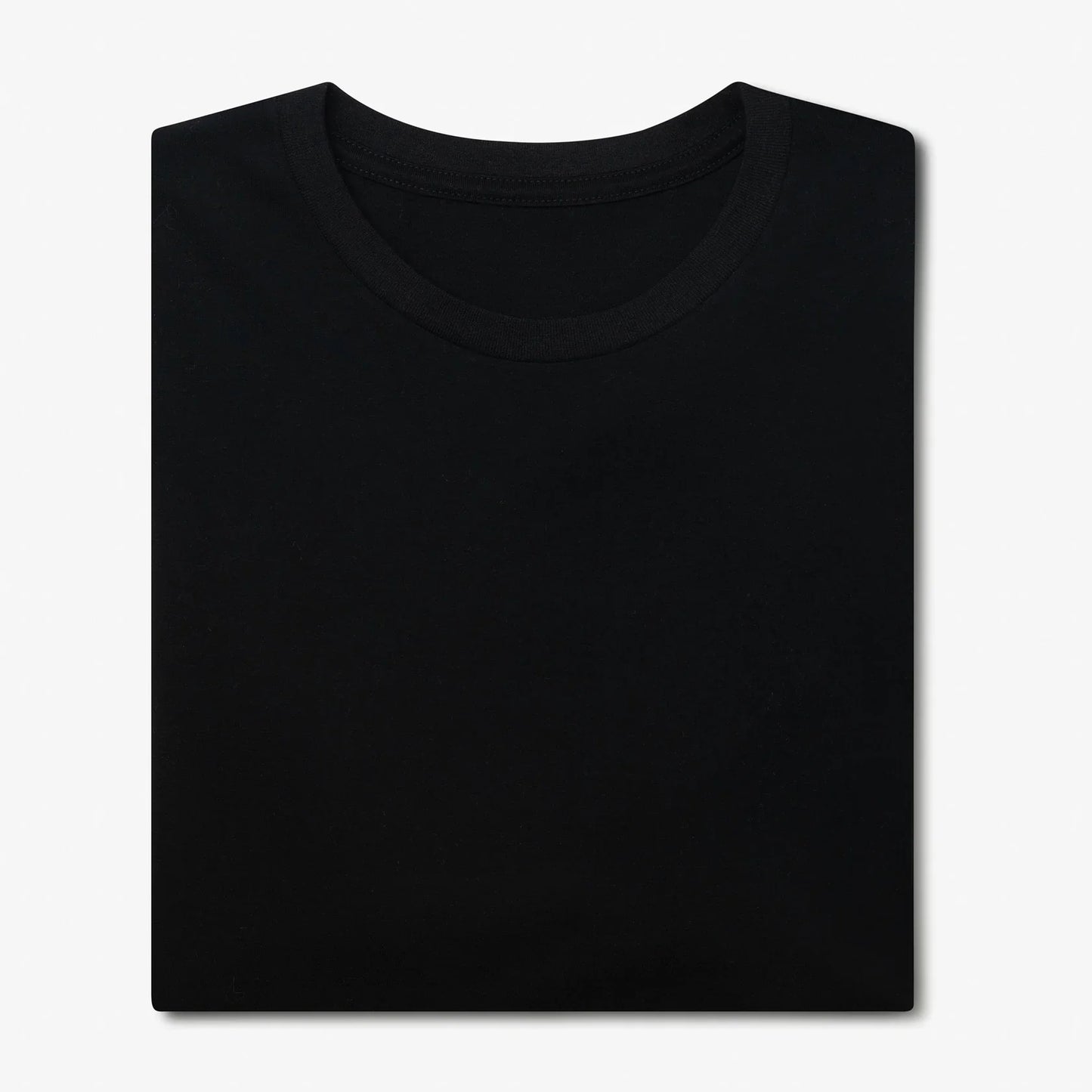Milo & Dexter Classic Cotton T-shirt in Black Fall 23/24