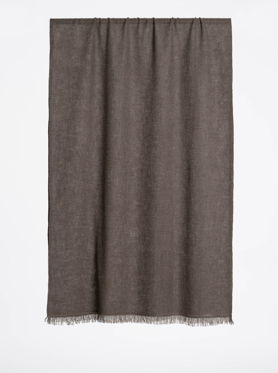 Dinadi Merino Woven Scarf in Mulch Brown Fall 23/24