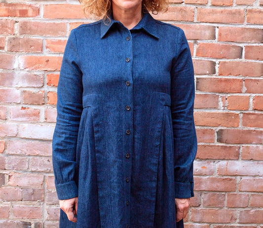 Jennifer Glasgow - Inari Dress in Denim