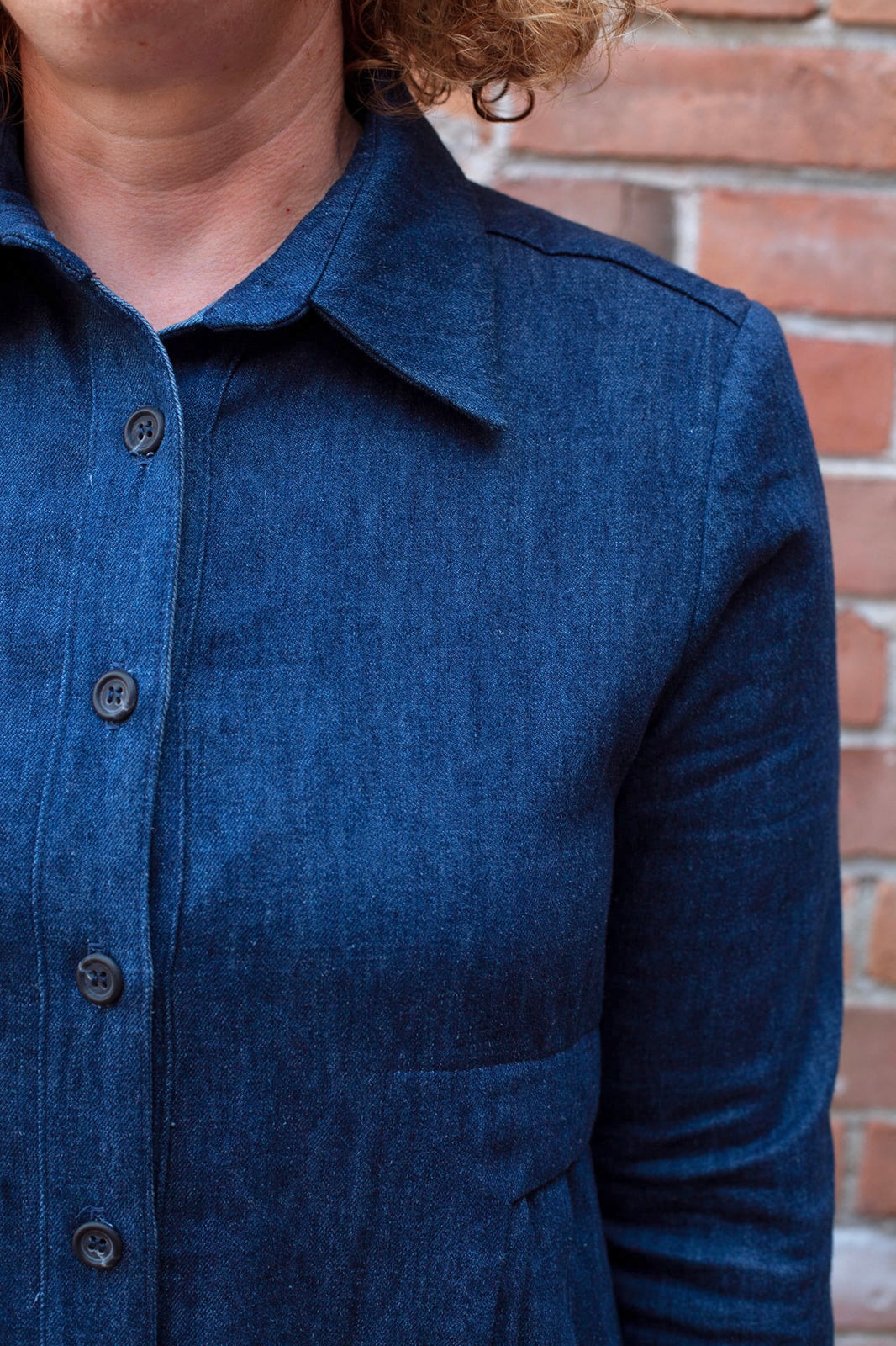 Jennifer Glasgow - Inari Dress in Denim