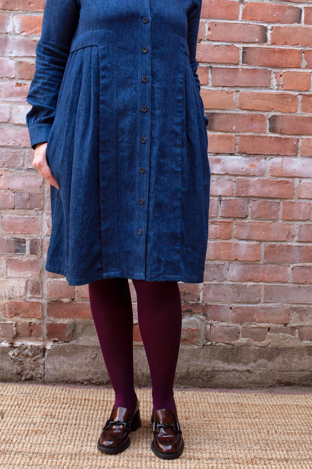 Jennifer Glasgow - Inari Dress in Denim