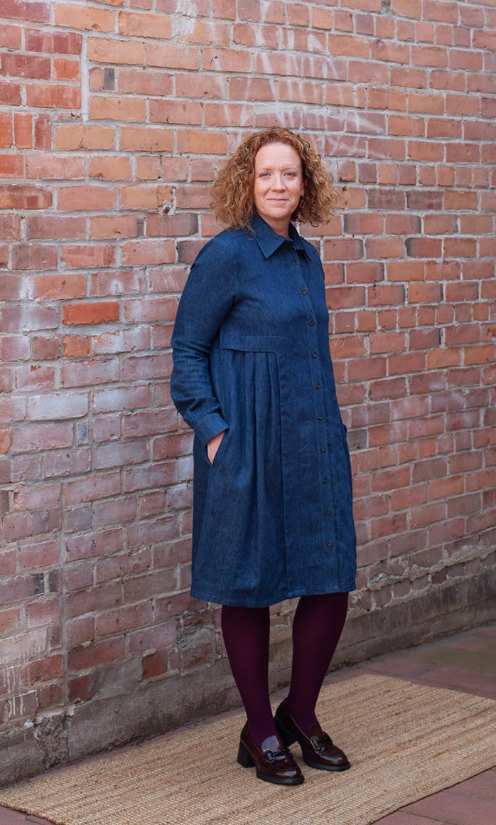 Jennifer Glasgow - Inari Dress in Denim