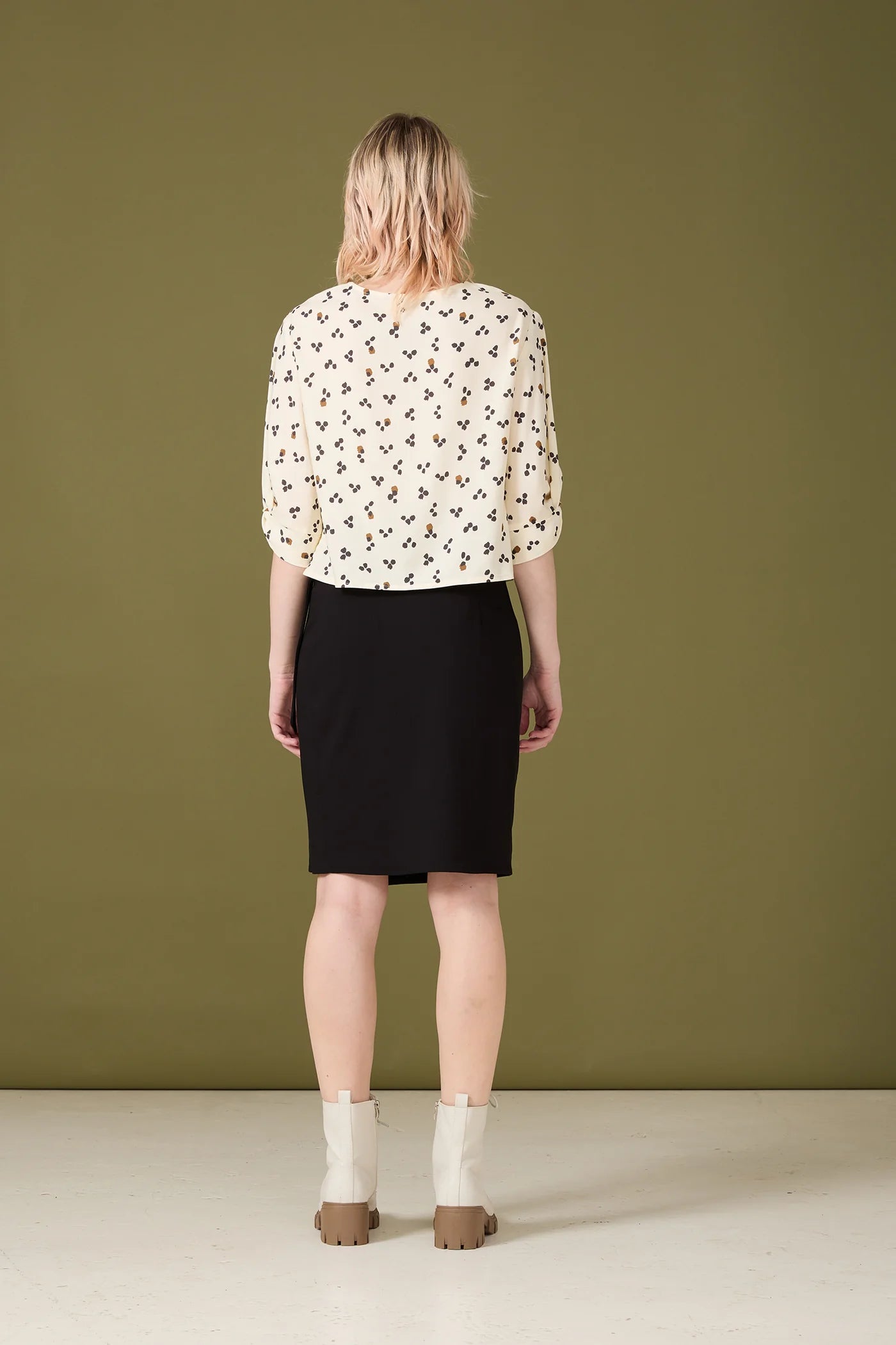 Cokluch Deborah Skirt in Soleste Noir FAll 23/24