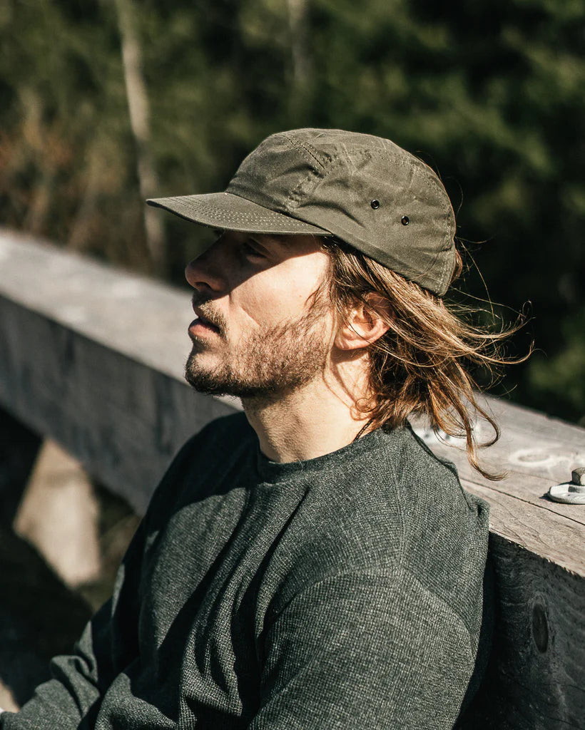 Anián Unisex Tin Cloth Hat in Fern Fall 23/24