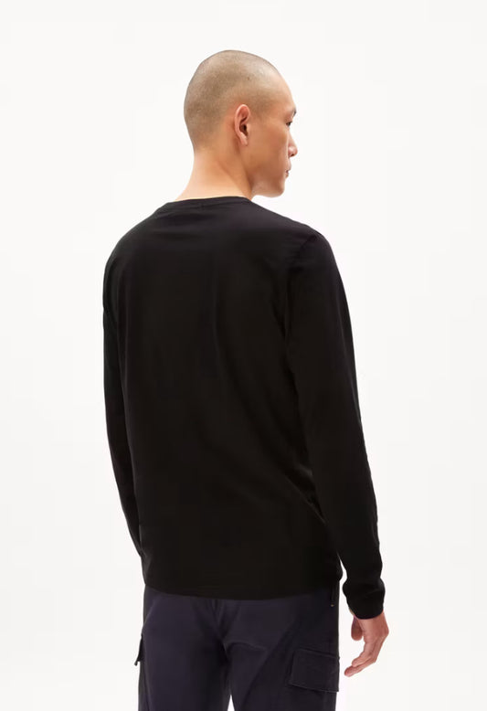 JAAMES LongSleeve T-Shirt in Black