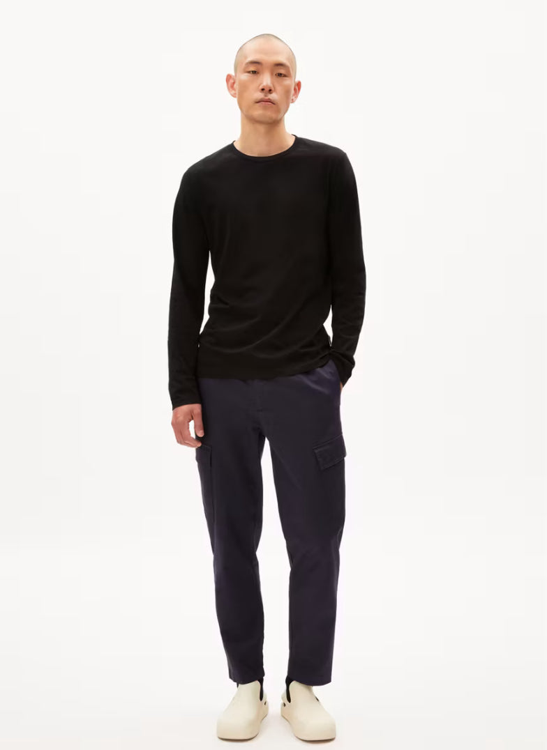 Jaames Longsleeve Shirt in Black