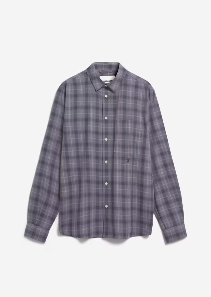 Paanao Shirt in Moonlight Gray-Misty