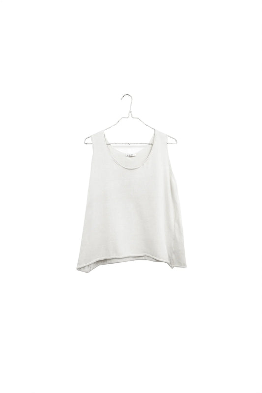 Easy Knit Tank in Creme