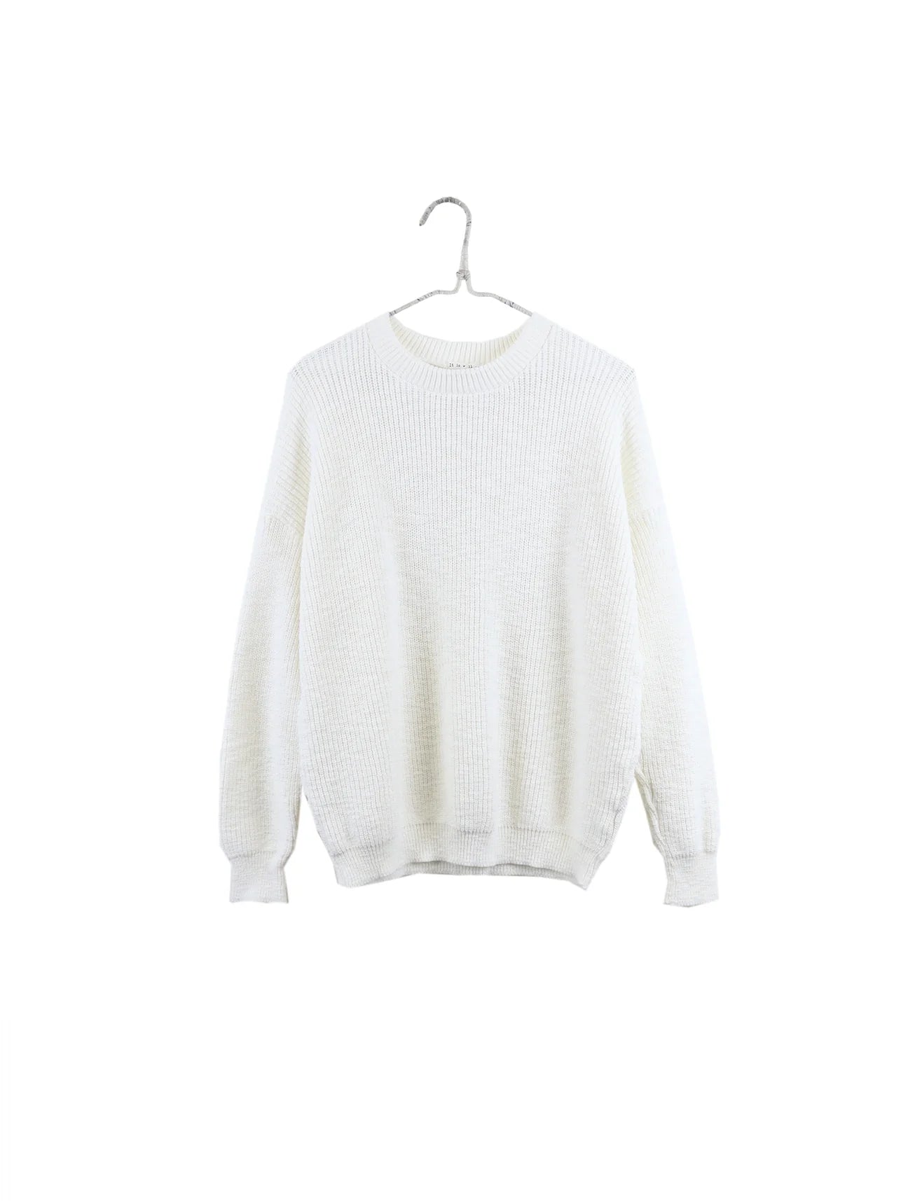 Pull On Sweater in Creme