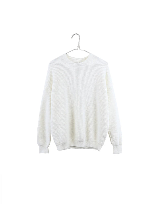 Pull On Sweater in Creme