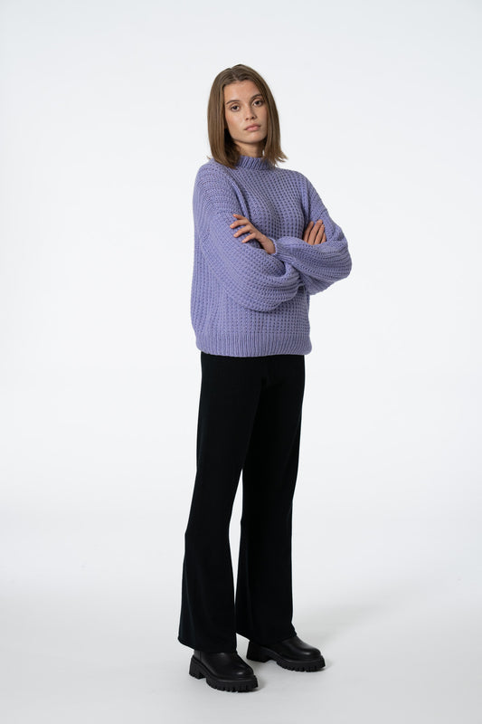 Dinadi Merino Pants in Black Fall 23/24
