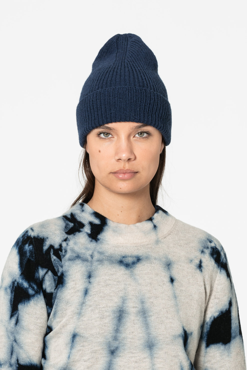Merino Handknit Rib Hat