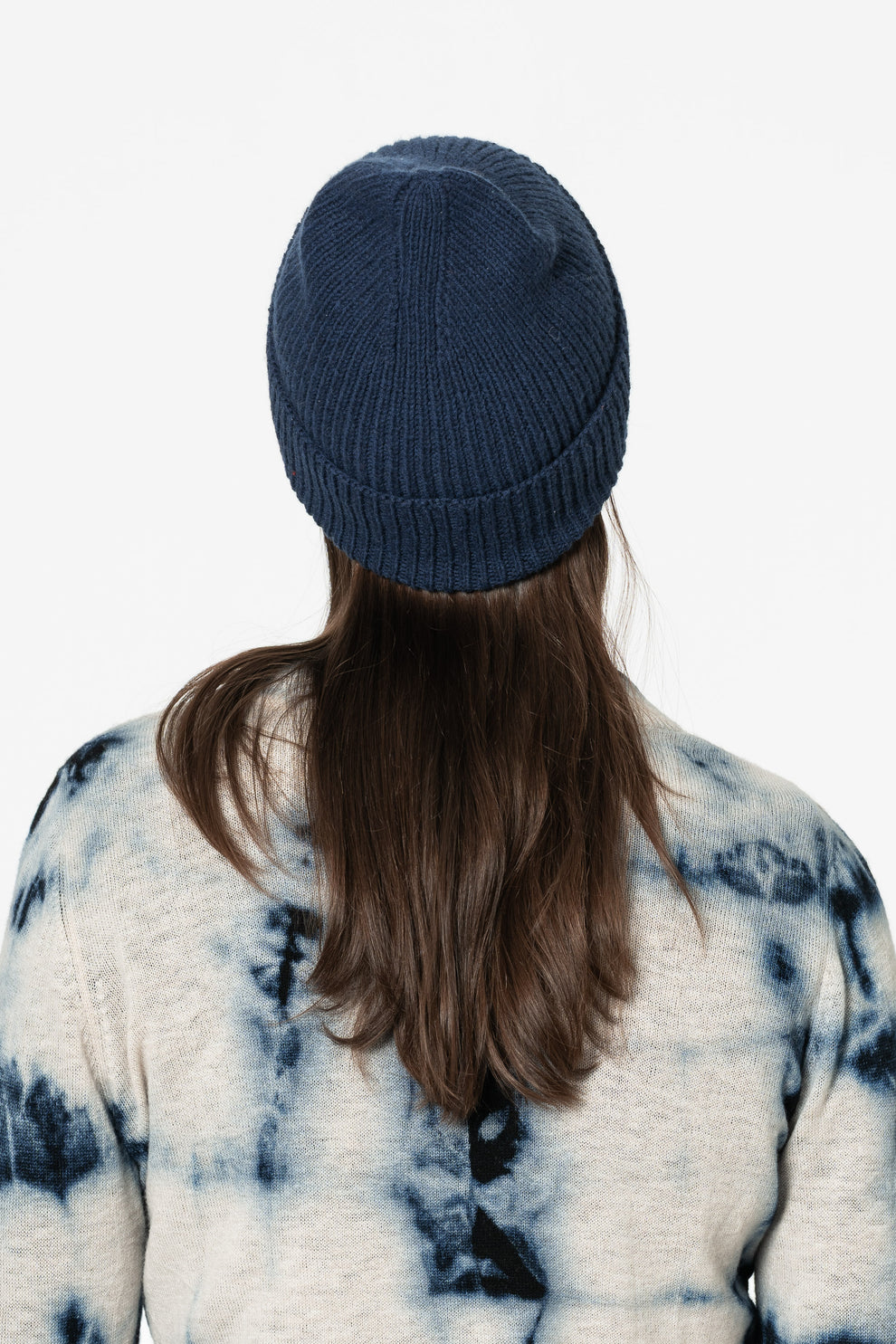 Merino Handknit Rib Hat