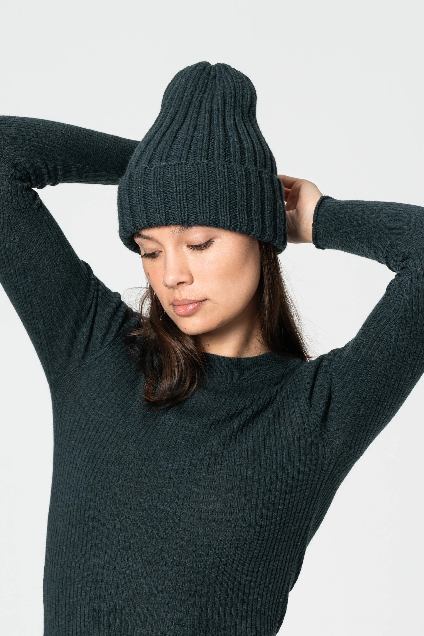 Merino Thick Rib Hat