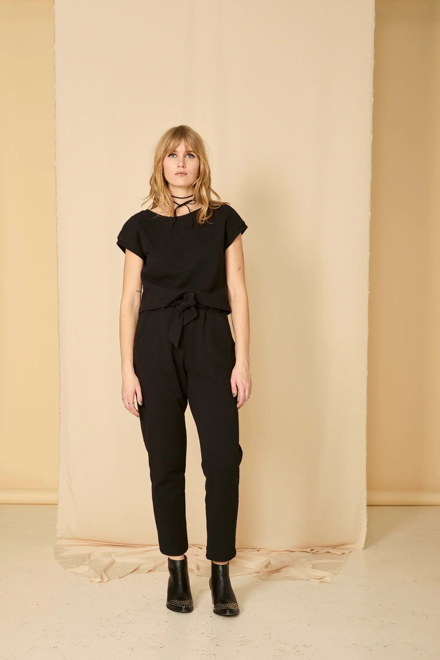 Cokluch Metik Pants in Black Fleece Fall 23/24