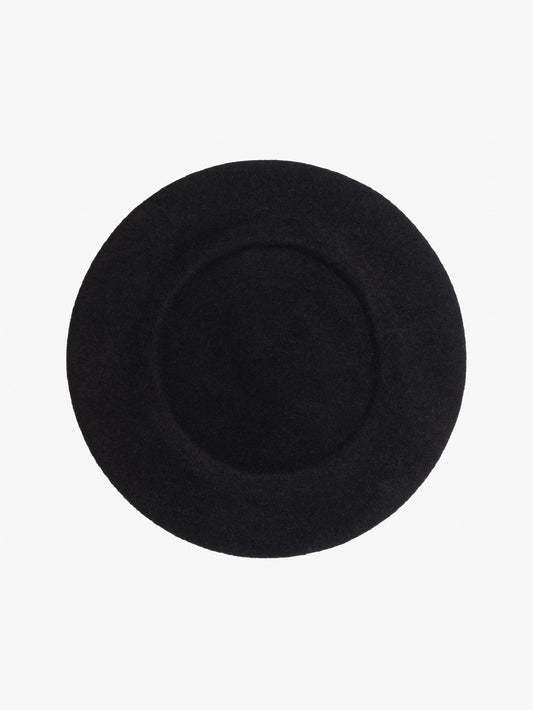 Milo & Dexter - FW24 - The Beret in Black - inside beret