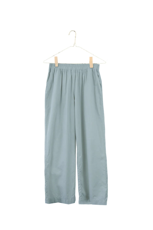Organic Poplin Full Pant in Mint