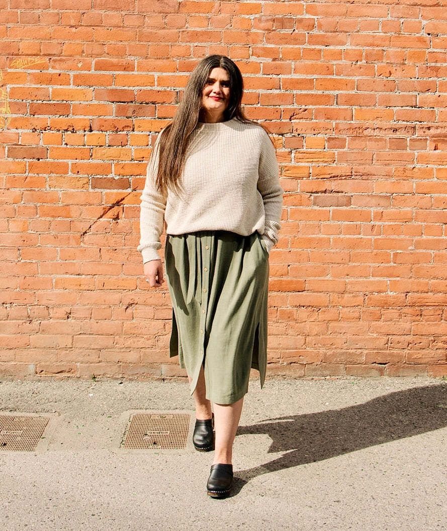 It is Well L.A Fall 23/24 Pull-on Sweater in Natural