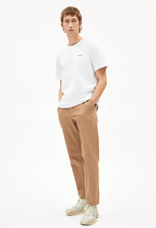 SS25 - ARMEDANGELS - Anaar Premium Pants in Pale Umber - front 2