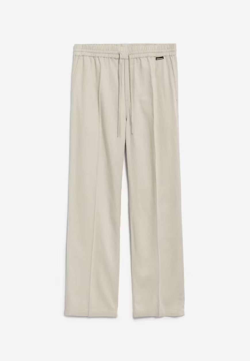 SS25 - ARMEDANGELS - Lukaa Lino Pant in Sand Stone - display front 6